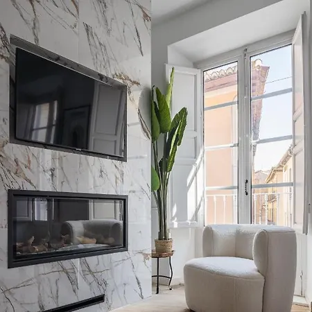 Arabica - Lujosa Vivienda Con Chimeneas En - Centro 아파트호텔 그라나다